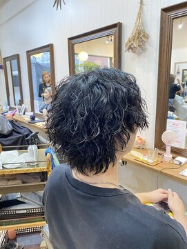 ギフト ヘアー サロン(gift hair salon) ウルフ×ツイストスパイラルパーマ