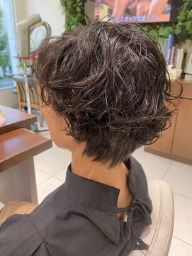 ヘアーリゾートエヌスタイル Hair Resort n-style ショートボブ+パーマ