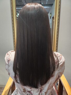 アクロス ヘアー デザイン 蒲田東口(across hairdesign) サラサラストレート