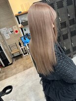 ナンバー リコ 名駅 ジャム 名古屋(N° rico JAM)&nbsp;ハイトーン　ケアブリーチ　ミルクティーベージュ