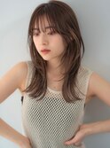大人可愛いレイヤースタイル 2-1