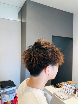 リム(RiM) メンズパーマ/ソフトツイストパーマ/マッシュショート