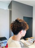 メンズパーマ/ソフトツイストパーマ/マッシュショート