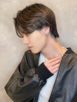 トルネード(TORNADO) シースルーセンターパート韓国マッシュ ウルフ M0806