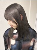 グレージュ/ブリーチ無し/アディクシーカラー