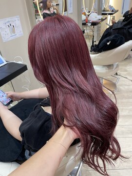 アーチバイケンジ(arch by kenje) ブリーチ1回★カシスピンク