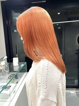 ソル ジングウマエ(SOL JINGUMAE) ミルクティーベージュローライトインナーカラーハイライト