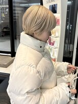 キーン 吉祥寺店(keen)&nbsp;《オオキタ》ブロンドベージュとショートウルフ