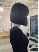 切りっぱなしボブ◯