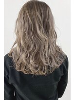 ラフィス ヘアー エラン 東尾道店(La fith hair elan)&nbsp;【La fith】外国人風バレイヤージュ×ミルクティアッシュ