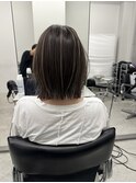 ハイライトバレイヤージュダブルカラーケアブリーチ30代40代50代
