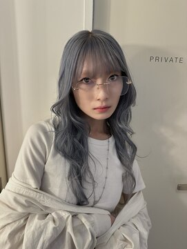 レコ 渋谷(LECO) 小顔レイヤーロングレイヤーハイトーンカラー