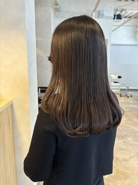 ユニカ 宇都宮(yunica) 韓国レイヤー似合わせカット/サイドバング