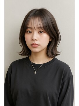 プラスイズム ヴェレン(PLUSISM Velen) ボブ外ハネくびれ京都宇治20代30代40代50代