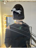 20代30代大人気♪ショートボブ×リボンアレンジ特別なイベントに