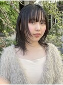 大人かわいい♪ハッシュカット
