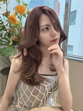 リリー(Lilley) 【稲永麻衣】レイヤーカット+ミディアム+顔まわり+韓国ヘア