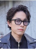 ツーブロックマッシュショートレイヤースパイキーショートヘア