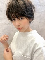 ソト 銀座(soto.)&nbsp;ミディアムヘア /暗めカラー/グランマッシュ/デザインカラー銀座