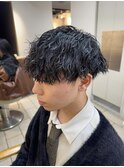 横浜★マッシュメンズパーマツイストスパイラル