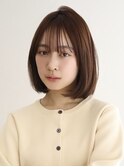さらつやシースルーボブ