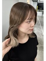 ノード(NODO)&nbsp;イヤリングカラー（ホワイトベージュ）