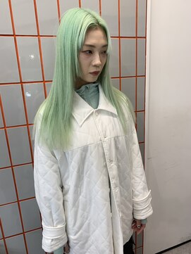 ペレ 原宿(PELE) 着物ヘア/大人ガーリー/ダークアッシュ/似合わせカット/原宿