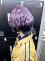 アドラ(ADLLA)&nbsp;バイオレット×ブラックエンドカラー