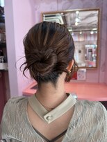 ミーネピンク 行徳(Miene Pink) 大人かわいいヘアアレンジ20代30代40代☆髪質改善【Pink】