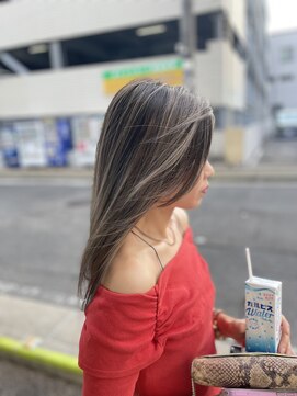 ヘアーサロン グラブ(hair Salon grab) ナチュラルバレイヤージュロング