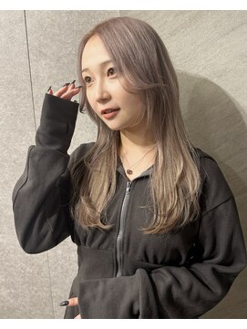 ノーバル バイ シエスタ 池袋(NoVal by siesta) ミルクティーグレージュ × グレージュ/AZE