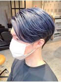 武蔵小杉ニュアンスパーマフェザーパーマセンターパートウルフ