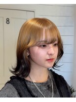 髪屋 紬&nbsp;黒染め履歴から明るめルーツカラー