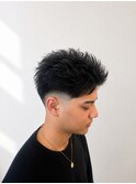 スパイキーショート×フェード