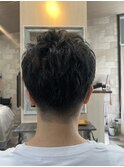 メンズカットです。