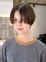 グラフ 鎌倉(GRAFF) 大人可愛いハンサムマッシュショート/前髪なしショート/鎌倉