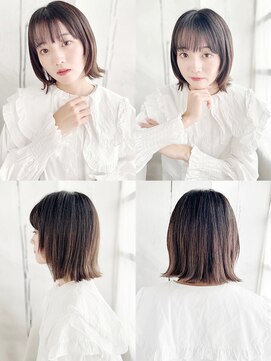 ラピス 銀座blue店(Lapis) 【40代のうねり改善】髪質改善ストレート[銀座/銀座駅/銀座]
