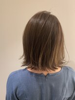 ルームキタハマ(room kitahama)&nbsp;[room kitahama] 透明感カラー切りっぱなしボブスタイル