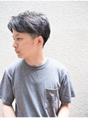 ♪百瀬俊幸♪メンズセンター分けナチュラルツーブロック