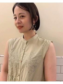 カンナ オーガニック ヘアデザイン(CANNA ORGANIC & HAIR DESIGN) 【CANNA/代官山】コンパクトミニボブ
