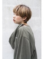 アッシュ 祐天寺店(Ash) 耳掛けマッシュショート