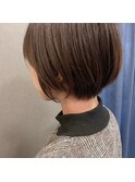 小顔美人ショートカット/ミニボブ/コンパクトショート