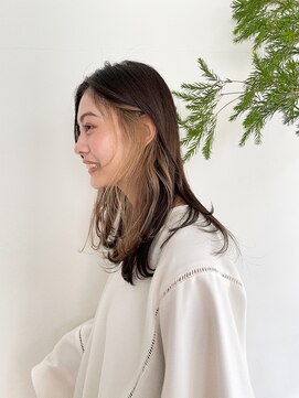 バイオレット ナゴヤ(Violet Nagoya) 巻いても可愛いナチュラルインナーカラー♪