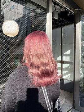 リエコー(RE'ECHO) ピンクカラー/ダブルカラー/ブリーチカラー/髪質改善