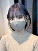 インナーボブ_チェリーブラウンフェミニンロング_ba434191