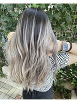 ジーナ 難波(Zina)&nbsp;髪質改善＊外人風バイヤレージュ＊美髪【Zina 難波】