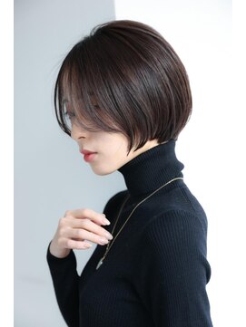 キートス ヘアーデザインプラス(kiitos hair design +) 横顔美人ショート