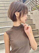 ロンド アンブル 四条烏丸(Lond ambre) 【Lond ambre】川村利幸/大人美人ショート×シルキーベージュ