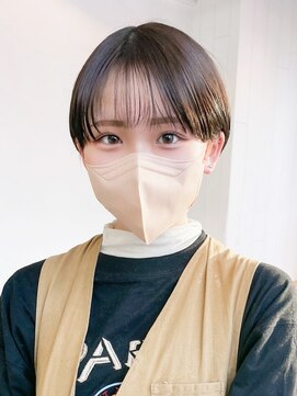 アイティーバイアルバム 八王子店(IT by ALBUM) マッシュショート_マチルダボブピンクベージュba463571