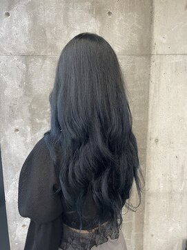 ガルボヘアー 名古屋栄店(garbo hair) #ガルボ#ハイトーン#エクステ#ブリーチ#ブルーブラック#10代